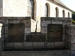 Le mur du souvenir.