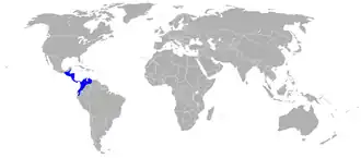 Description de l'image Ramphastos sulfuratus range.png.
