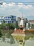 Rani Pokhari après la reconstruction causée par le tremblement de terre de 2015.
