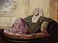 Rani Jindan (1817-1863) dans un ghagra et une kurta