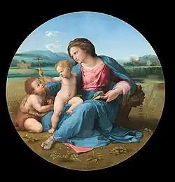 Raphaël, La Madone d'Alba, 1510.