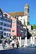 Tour de l'horloge vue depuis le sud.