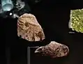 Minerai de terre rare : monazite. Madagascar.