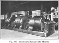 Turbosoufflante de Rateau, en service au début du XXe siècle à Philadelphie.