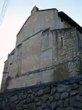Façade est surplombant une ruelle (oct.&nbsp;2012)