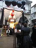 Ravachol en 2015 sur la place de la Verdura