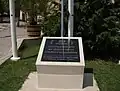 Stèle commémorative