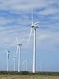 Parc éolien Rawson (77&nbsp;MW), 2013.