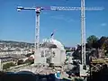 Reconstruction du Manège royal.
