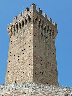 Le donjon.