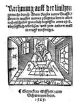 Page de titre du deuxième livre d'Adam Riese.
