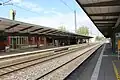 Vue sur les voies ferrées