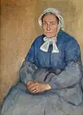 John Recknagel ː Femme bretonne, assise (1938).