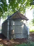 La chapelle Notre-Dame-des-Bois, la chapelle de 1851, devenue chevet de la chapelle agrandi en 1863.