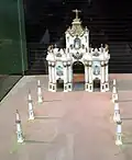 Maquette de la porte Rouge