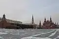 La place Rouge (le Kremlin et le musée d'Histoire).