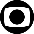 Monochrome logo de TV Globo du 8 mars 1976 au 30 mars 2008.