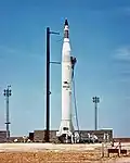 Redstone Sparta CC-2029, prêt à lancer le satellite WreSat