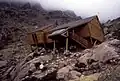 Le refuge de Tighiettu en 1990.