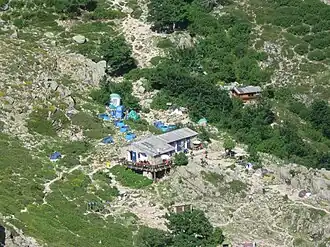 Refuge d'Usciolu (1&nbsp;750&nbsp;m).