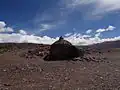 Le refuge El Zajón, côté argentin.