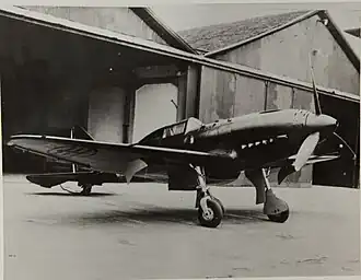Vue de l'avion.