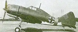 Vue de l'avion.