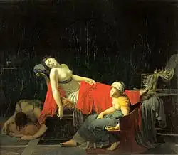 La Mort de Cléopatre (1796-1799), Düsseldorf, Museum Kunstpalast.