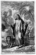 Christ au désert.