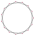 {15, 2} (angle interne : 132°)