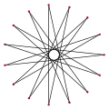 {15, 7} (angle interne : 12°)