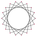 {18/5} (angle interne : 80°)