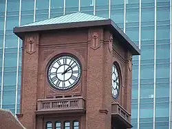 L'horloge.
