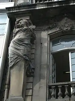 Cariatide, Reims.