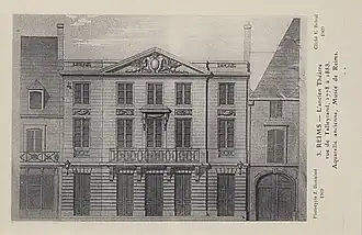 Salle de la rue de Talleyrand.