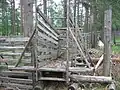 Clôtures de bois, pour rassembler les rennes (2007)