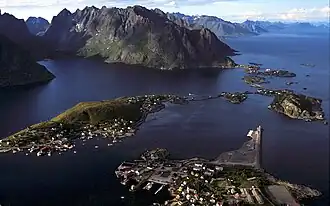 Paysage près de Å.