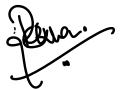 Signature de Rekhaரேகா