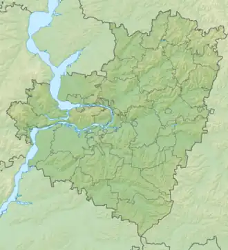 Voir sur la carte topographique de l'oblast de Samara
