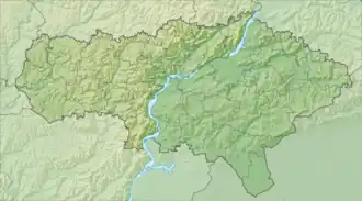 Voir sur la carte topographique de l'oblast de Saratov