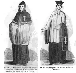 Religieux du Saint-Esprit au XVIIIe&nbsp;siècle.