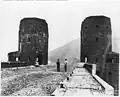 Le pont de Remagen en 1950.