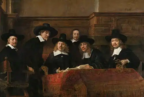 Le Syndic de la guilde des drapiers.