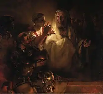 Le Reniement de saint Pierre.