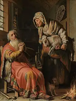 Tobie, Anne et le chevreau.