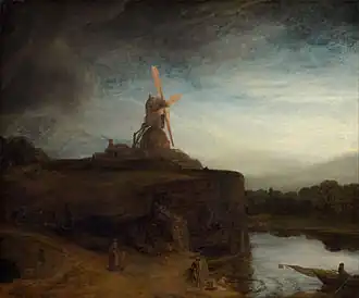 Rembrandt, Le Moulin, 1648.