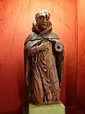 Statue de saint Amé de Remiremont.