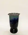 Renate Fuhry, vase, céramique émaillée, 1977