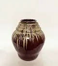 Renate Fuhry, vase, céramique émaillée, 1978