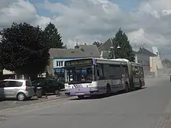 Un Agora L sur la ligne 21 à Aulnoye-Aymeries
